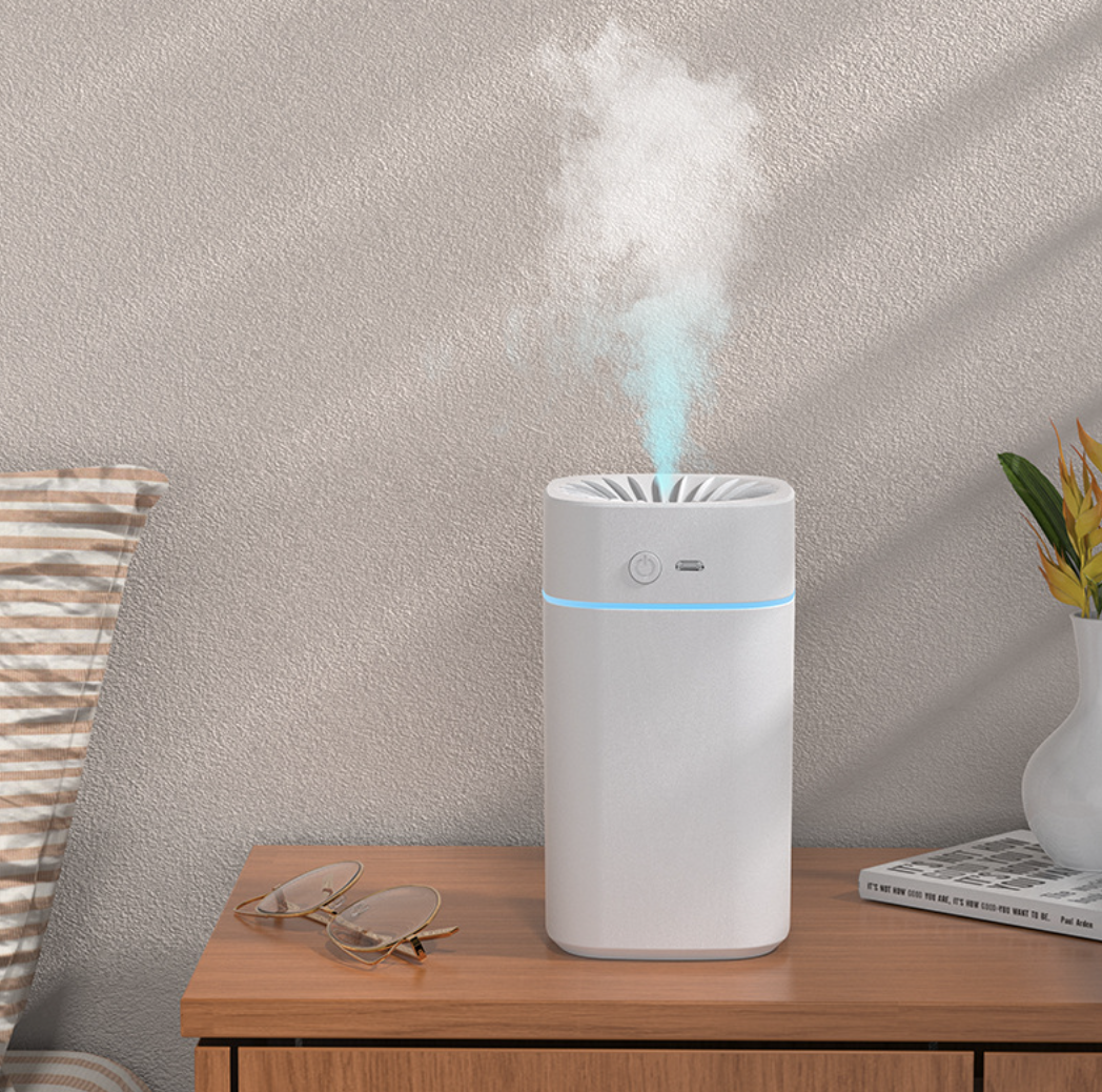 Humidifier Aroma Perfume Essential Oil Diffuser 300ML Humidifier Home Large Spray Humidifier Air Humidifier Household Dormitory Office Vehicle USB Humidifiers Purifier Night Atmosphere Light Bedside