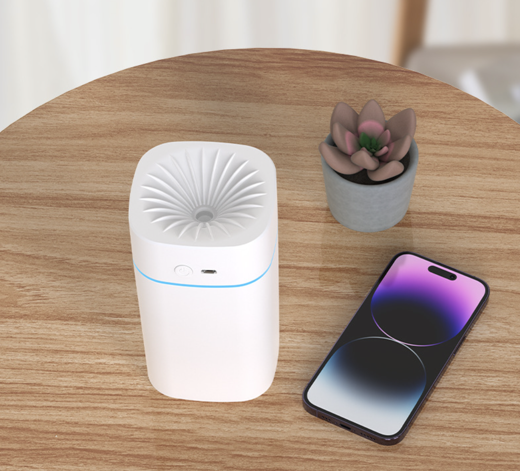 Humidifier Aroma Perfume Essential Oil Diffuser 300ML Humidifier Home Large Spray Humidifier Air Humidifier Household Dormitory Office Vehicle USB Humidifiers Purifier Night Atmosphere Light Bedside