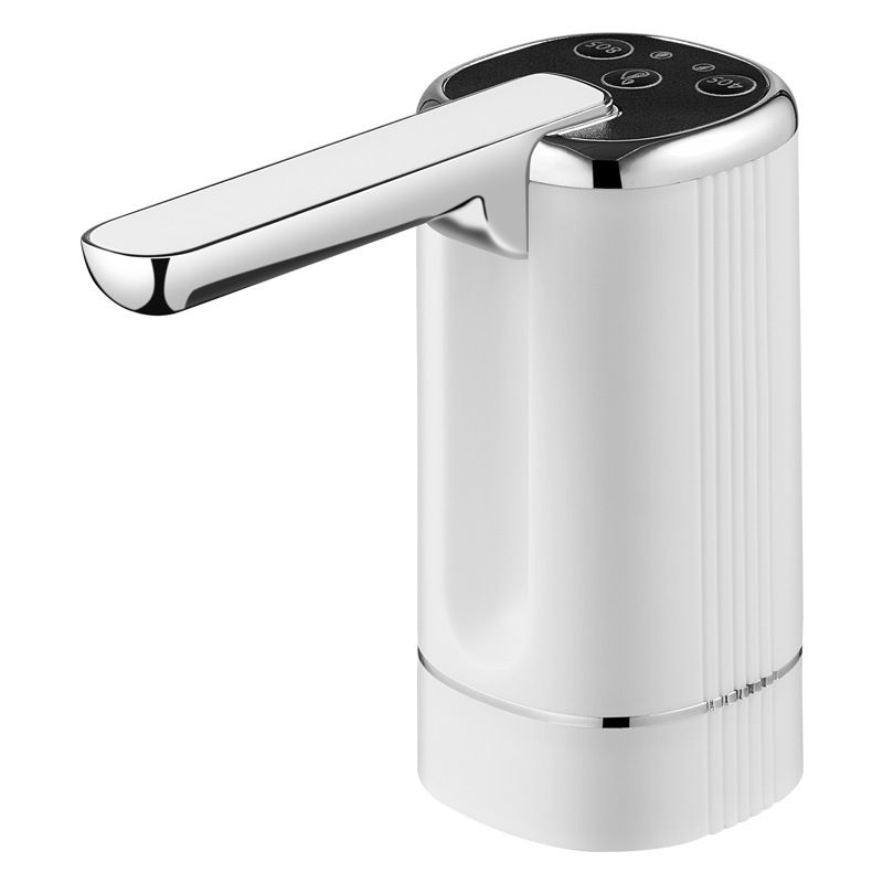 Water Pump Dispenser Household Rechargeable Water Pump Food Grade Automatic Electric Water Bottle Drinking Dispenser Portable Fold Barreled Water Dispenser Pump USB Charging Water Tank Suction Pump