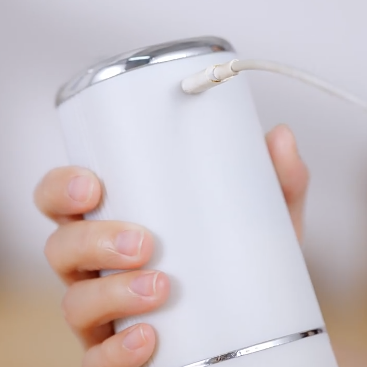 Water Pump Dispenser Household Rechargeable Water Pump Food Grade Automatic Electric Water Bottle Drinking Dispenser Portable Fold Barreled Water Dispenser Pump USB Charging Water Tank Suction Pump