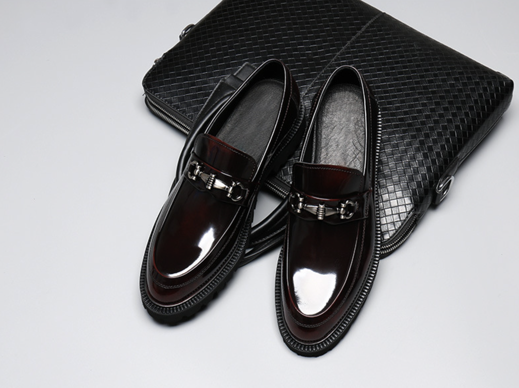 Shoes Men Shoe Loafer Man Shoes Oxford Business Casual Leather Shoes Men Gommino Driving Shoes Man TODS Dress Shoes Fashion Leather Shoes Formal Wear Wine Boy Shoes Doudou Shoes Black Moccasin-gommino