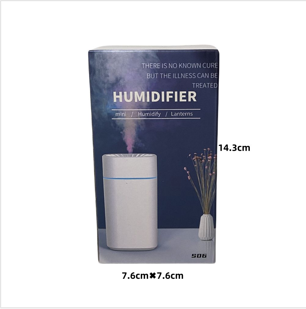 Humidifier Aroma Perfume Essential Oil Diffuser 300ML Humidifier Home Large Spray Humidifier Air Humidifier Household Dormitory Office Vehicle USB Humidifiers Purifier Night Atmosphere Light Bedside