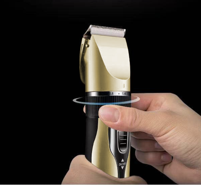 Professional Electric Cordless Hair Clipper with Accessory Blade Guard Rechargeable Balding Hair Clippers
