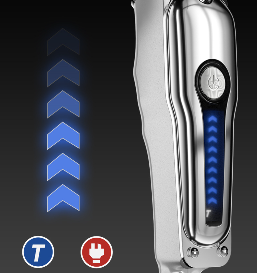 Rechargeable Hair Clippers Electric Professional Cordless Balding Hair Clipper with Accessory