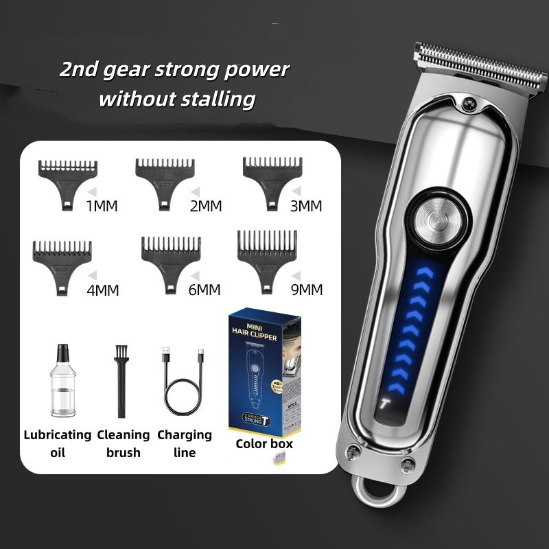 Rechargeable Hair Clippers Electric Professional Cordless Balding Hair Clipper with Accessory
