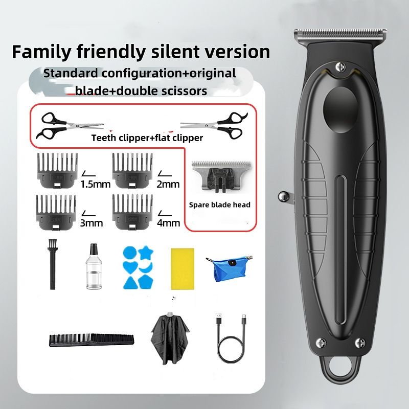 Rechargeable Hair Clippers Electric Professional Cordless Balding Hair Clipper with Accessory