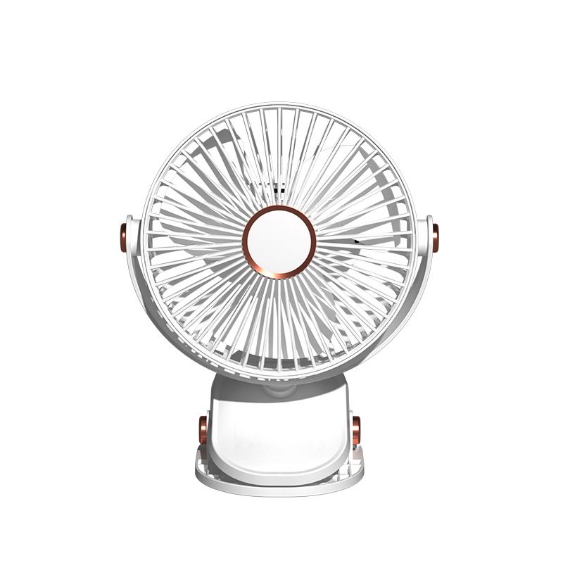 Fan Portable Fan Electric Fan Light Multi Functional Clip Fan with Night Light Desk Fan USB Rechargeable Small Fan Student Dormitory Quiet Five Speeds Mini Fan for Home Office Car Outdoor Travel