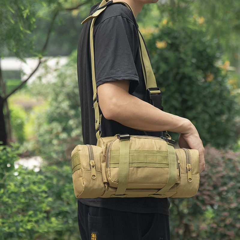 Multi Function Sports Outdoor Fishing Waterproof Running Bag Pocket
Camera Photography Tactical Package 3P Magic Waist Bag Men Fashion Shoulder Bag Crossbody Bag