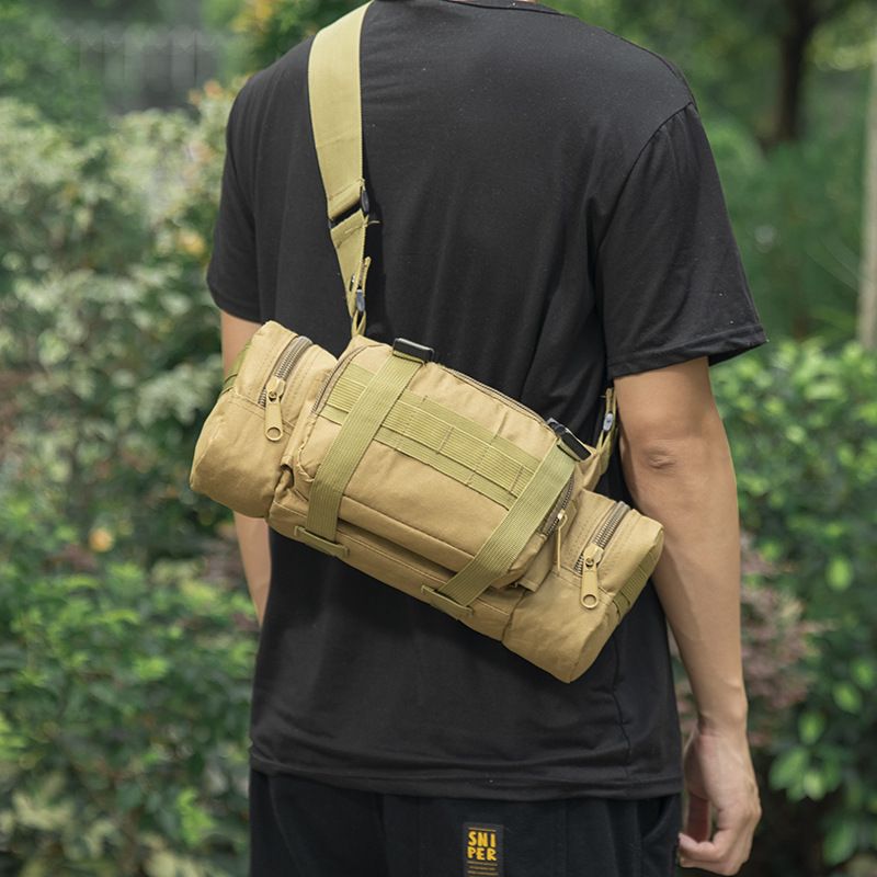 Multi Function Sports Outdoor Fishing Waterproof Running Bag Pocket
Camera Photography Tactical Package 3P Magic Waist Bag Men Fashion Shoulder Bag Crossbody Bag