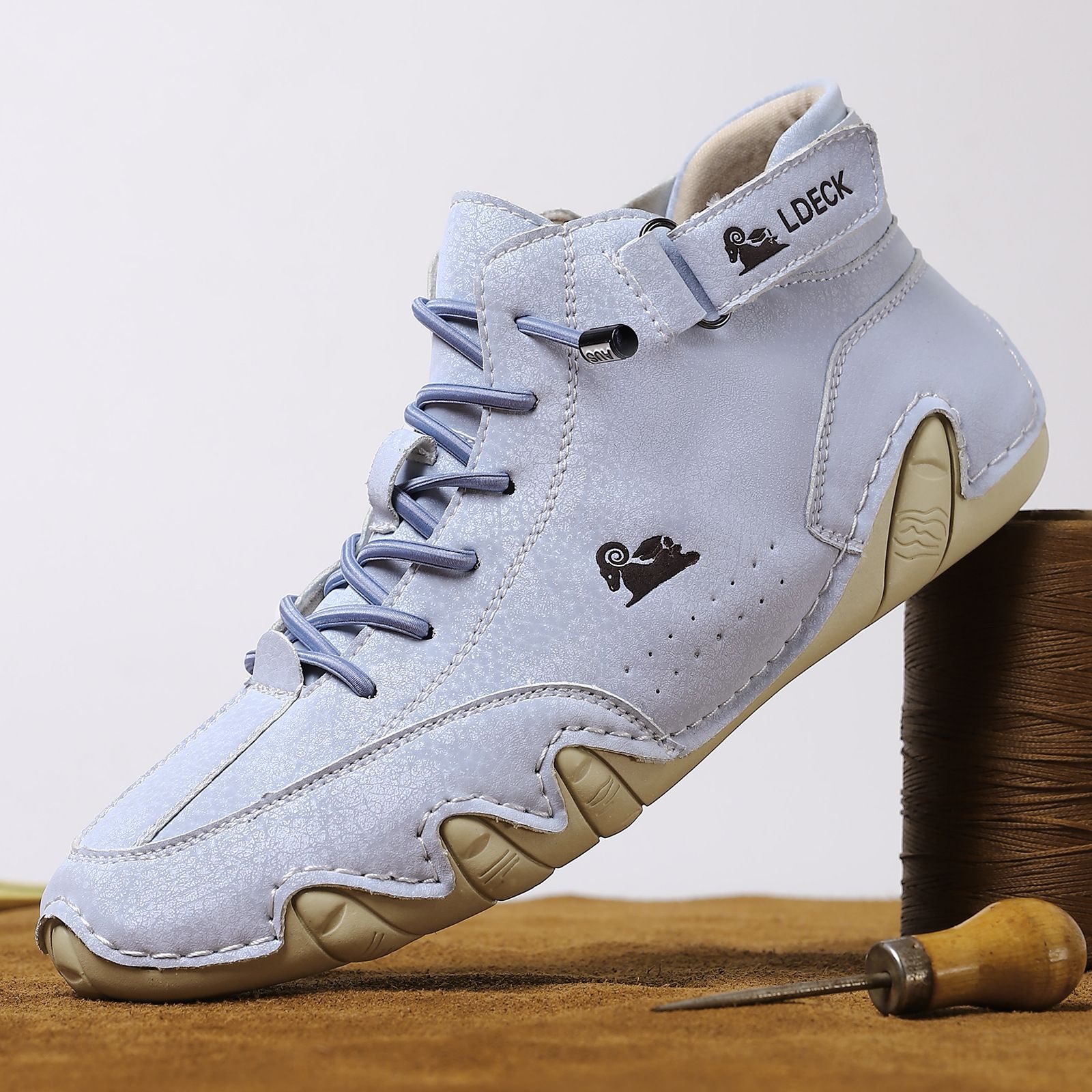 Shoes Men Martin Boots Autumn Winter High Top Octopus Men's Shoes Men's Casual Short Boots