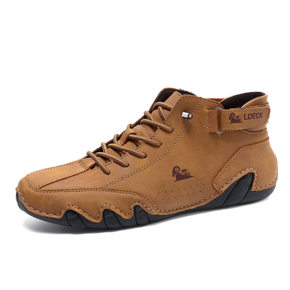 Shoes Men Martin Boots Autumn Winter High Top Octopus Men's Shoes Men's Casual Short Boots