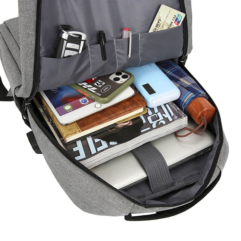 Backpack Men's Business Leisure Backpack Large Capacity Outdoor Sports Backpack Laptop Bag