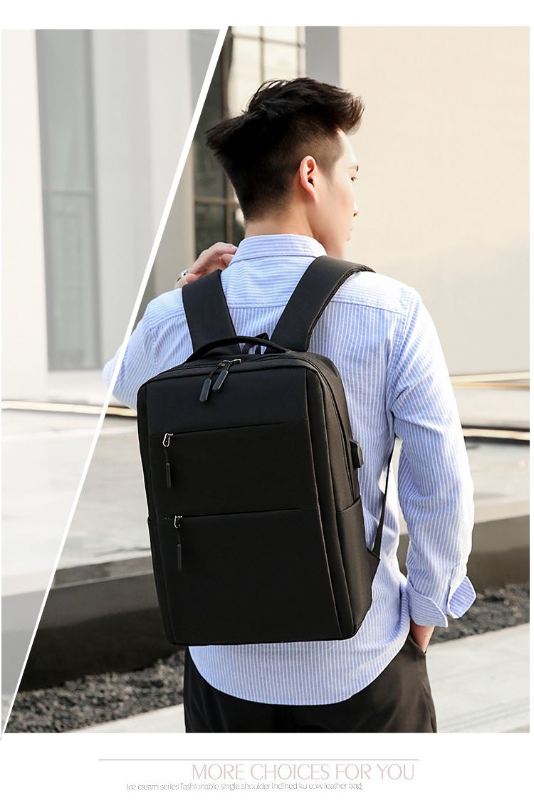 Backpack Men's Business Leisure Backpack Large Capacity Outdoor Sports Backpack Laptop Bag