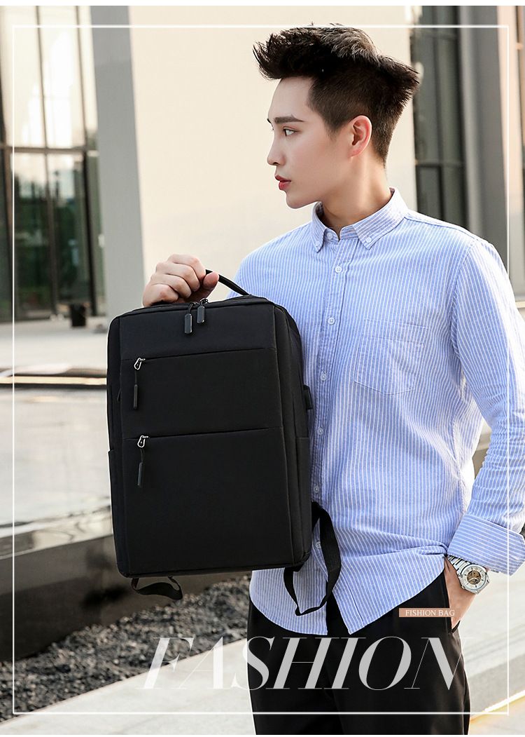 Backpack Men's Business Leisure Backpack Large Capacity Outdoor Sports Backpack Laptop Bag