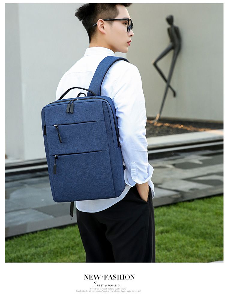 Backpack Men's Business Leisure Backpack Large Capacity Outdoor Sports Backpack Laptop Bag