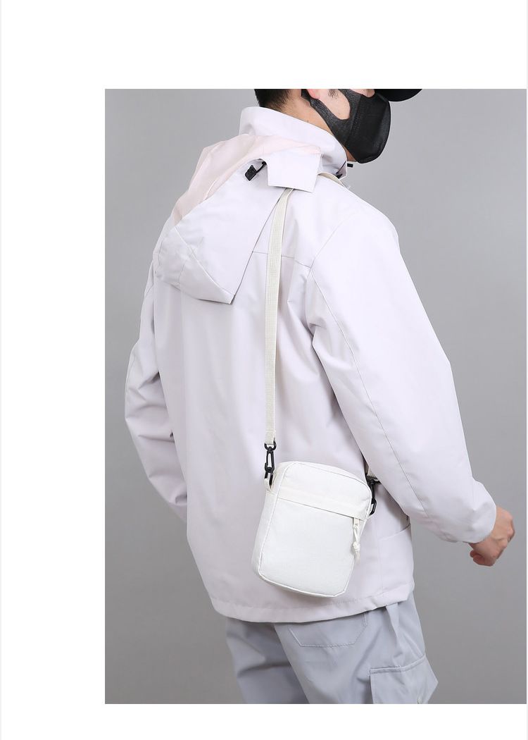 Oxford Cloth Crossbody Bag Men's Small Bag Single Shoulder Bag Men's New Casual Mini Bag Mobile Phone Bag Shoulder Bag
