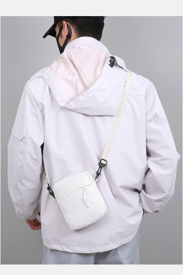Oxford Cloth Crossbody Bag Men's Small Bag Single Shoulder Bag Men's New Casual Mini Bag Mobile Phone Bag Shoulder Bag
