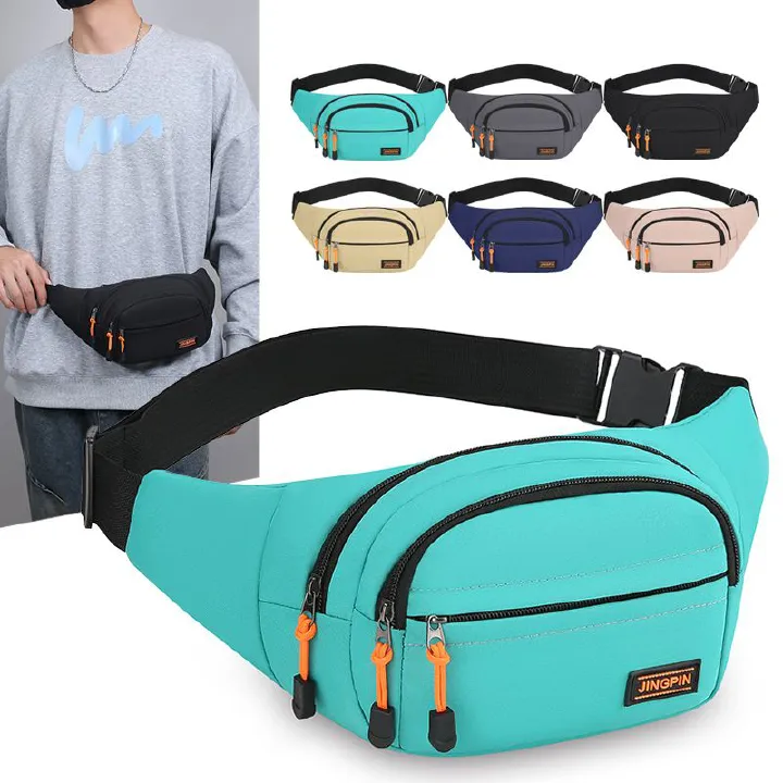 Mobile Waist Bag Men's Multi Functional Large Capacity Belt Bag for Working on Construction Sites Female Waterproof Wear-Resistant Work Wallet