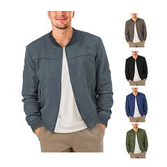 Jackets Coats Autumn Suede Solid Color Men's Zipper Jacket Casual Retro Long Sleeved Cardigan Jacket Men's Clothing