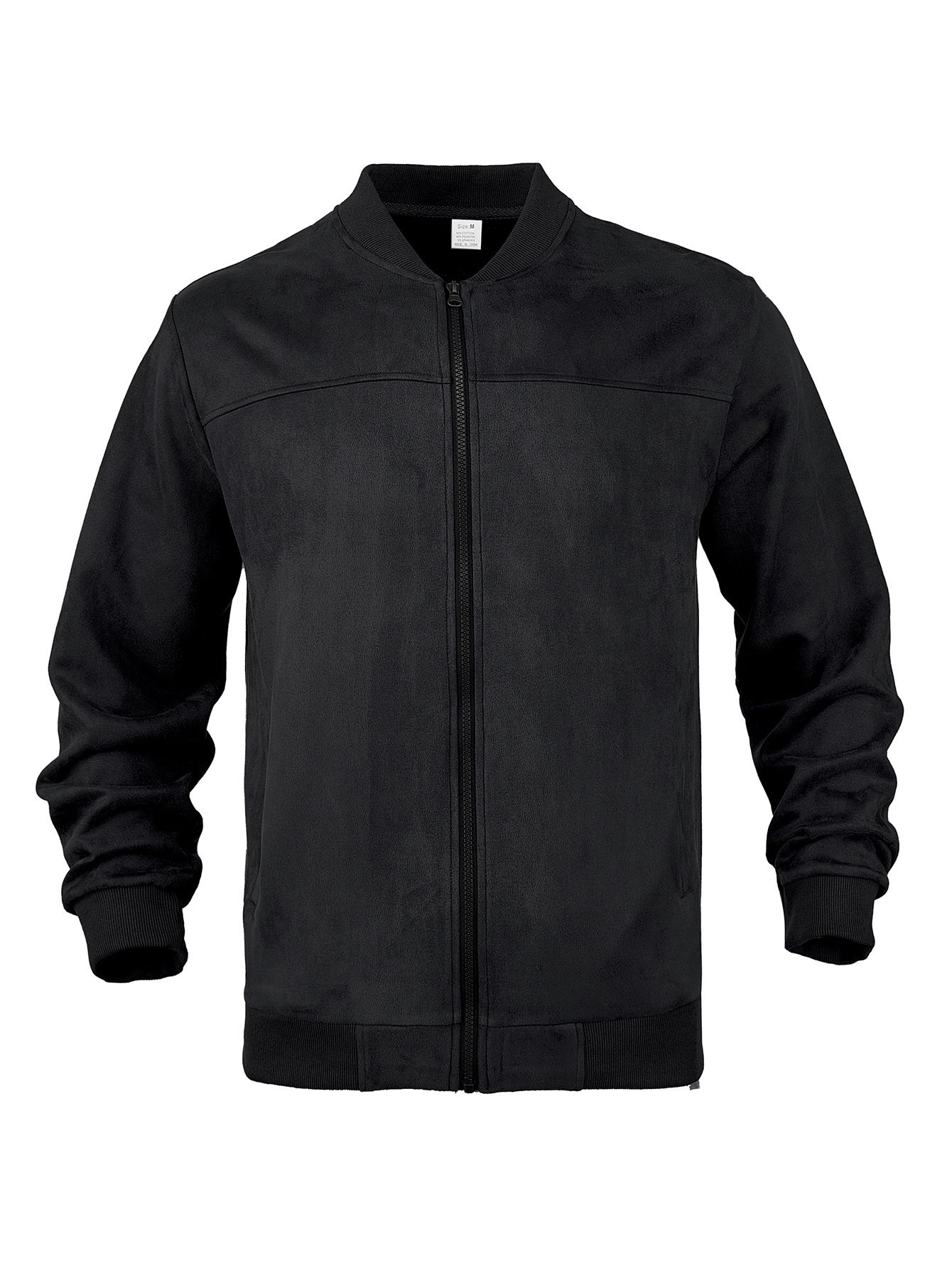 Jackets Coats Autumn Suede Solid Color Men's Zipper Jacket Casual Retro Long Sleeved Cardigan Jacket Men's Clothing