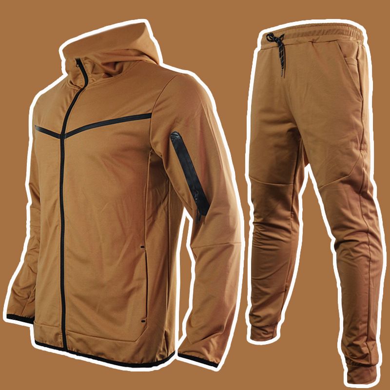 Men's Clothing Sets Two-Piece Outfits Spring Autumn Men's Sportswear Casual Suit Men's Sportswear Hoodie Two-Piece Set