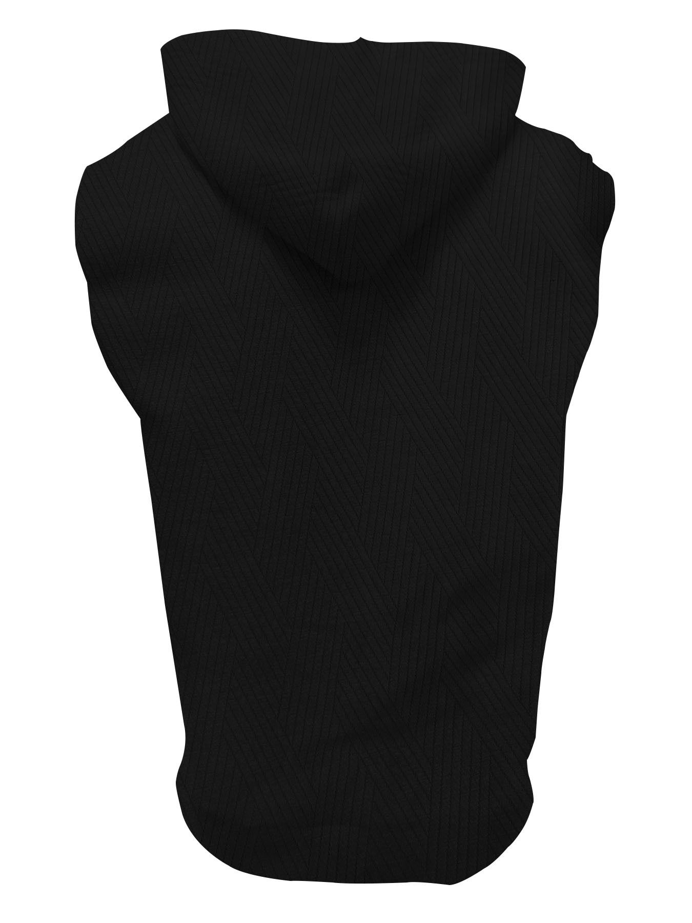 Summer Sleeveless Vest Top Men's Casual Hooded Sweatshirt T-Shirt Hip-Hop Sportswear Men's Clothing Tops Sweatshirts Hoodies