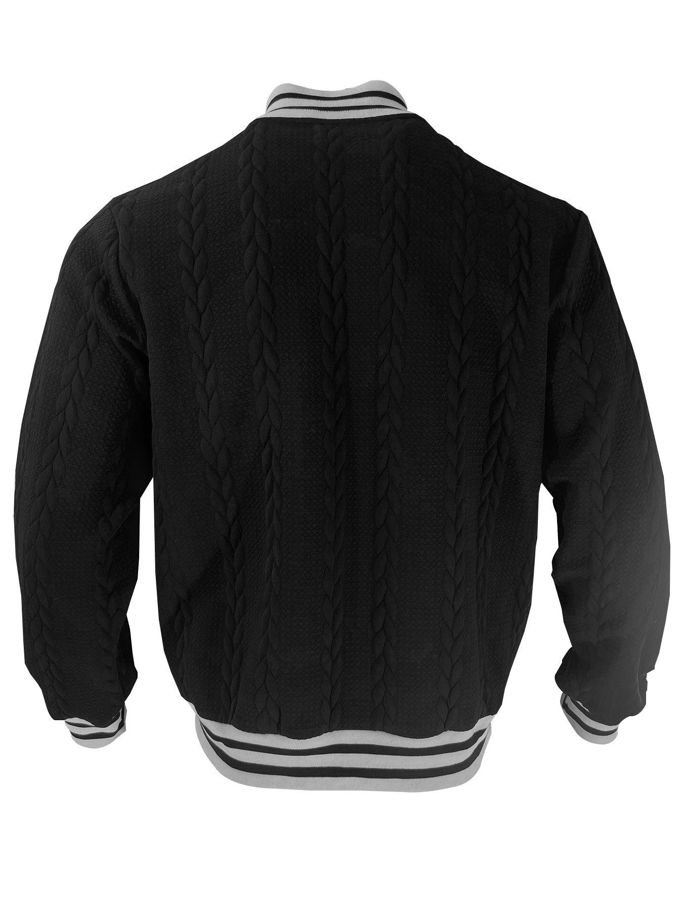 Men's Clothing Tops Jackets Spring Autumn New Jacquard European American Buckle Design Trendy Fashion Solid Color Men's Cardigan Baseball Jacket