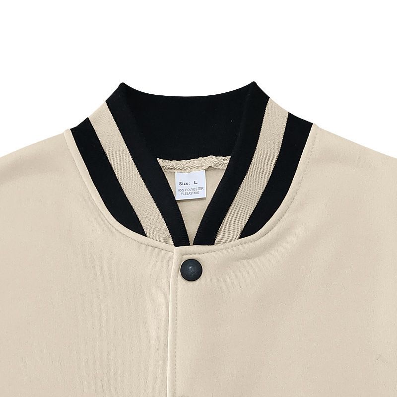 Men's Clothing Tops Jackets Coats Leisure Fashion European American Trends Cardigan Patchwork Button up Baseball Jersey