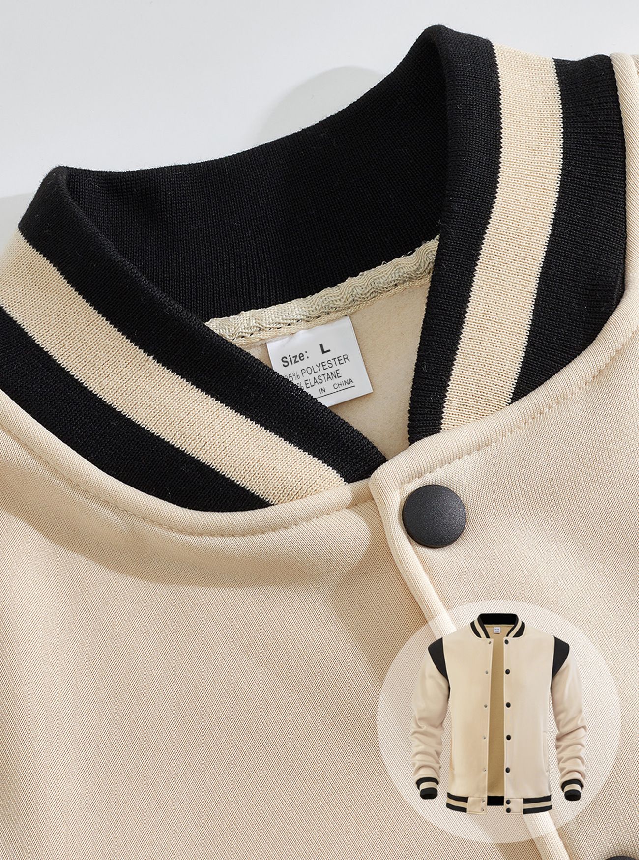 Men's Clothing Tops Jackets Coats Leisure Fashion European American Trends Cardigan Patchwork Button up Baseball Jersey
