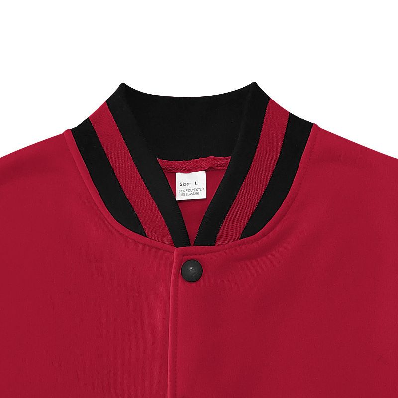 Men's Clothing Tops Jackets Coats Leisure Fashion European American Trends Cardigan Patchwork Button up Baseball Jersey