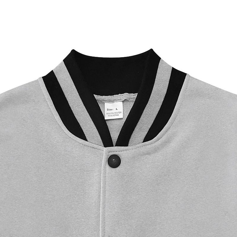 Men's Clothing Tops Jackets Coats Leisure Fashion European American Trends Cardigan Patchwork Button up Baseball Jersey