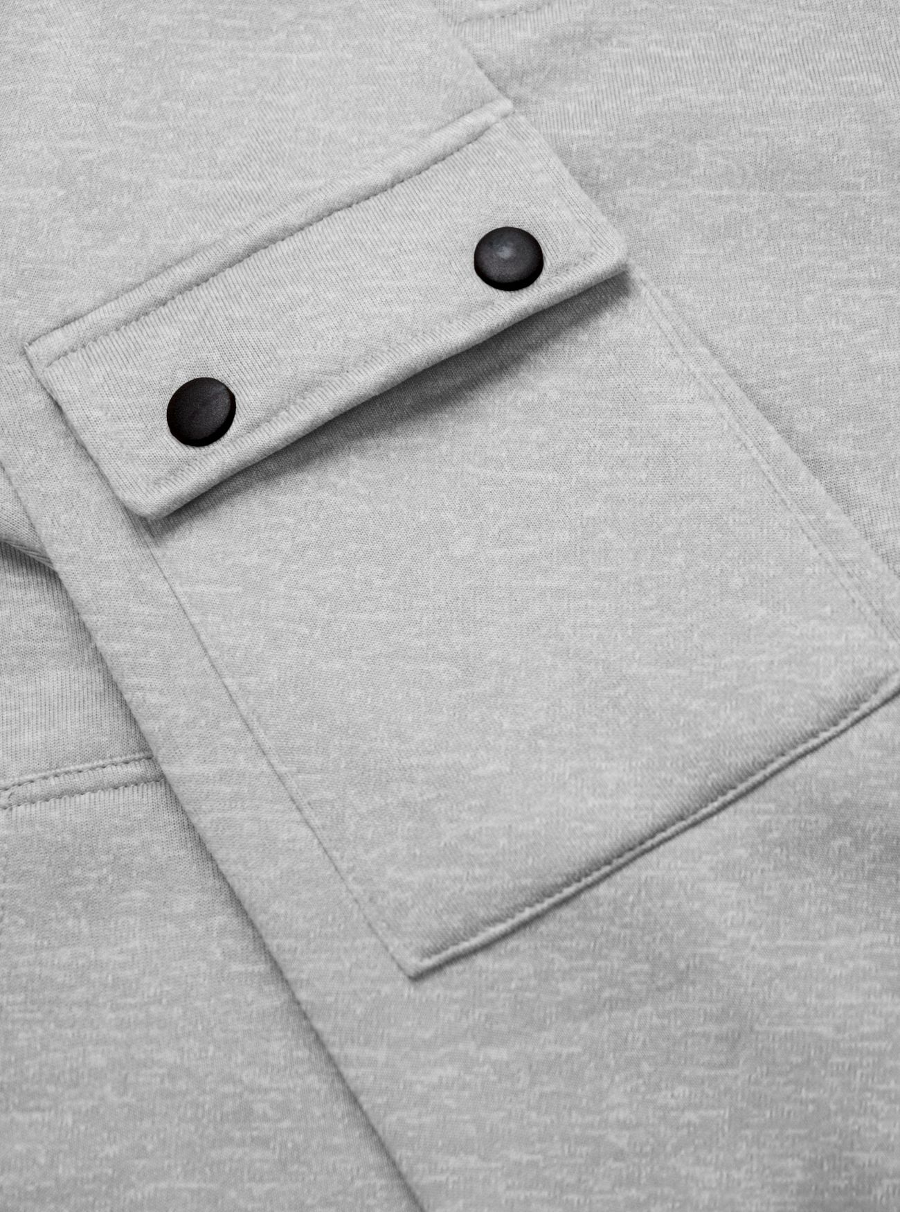 Men's Clothing Tops Sweatshirts Hoodies Men's Winter Autumn Oversized Fleece Hoodie with Multiple Zippered Arm Pockets And Hood