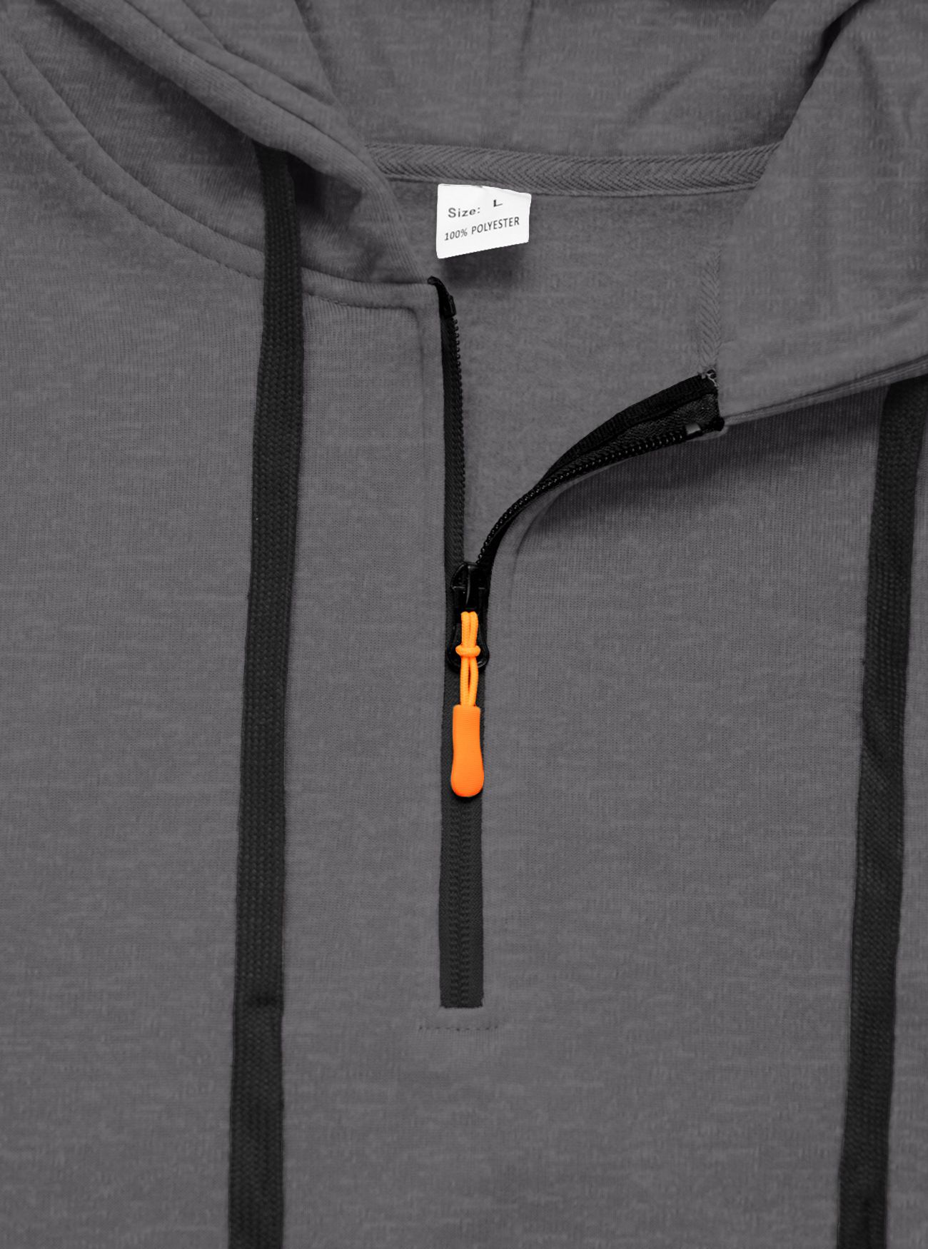 Men's Clothing Tops Sweatshirts Hoodies Men's Winter Autumn Oversized Fleece Hoodie with Multiple Zippered Arm Pockets And Hood