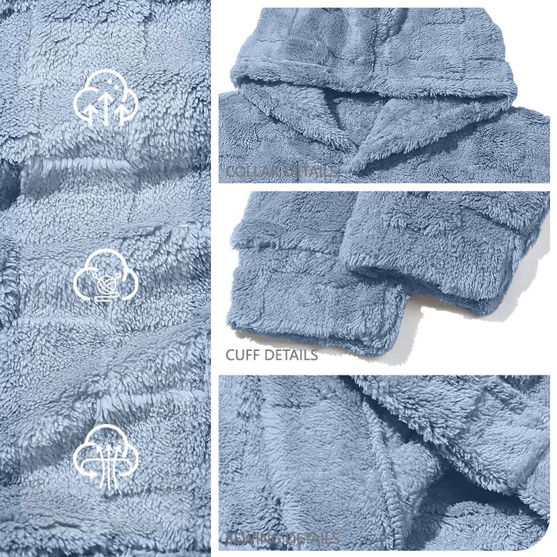 Men's Clothing Tops Sweatshirts Hoodies Hooded Embroidery Loose Casual Sports Lamb Wool Pullover Hooded Jacket Hoodie