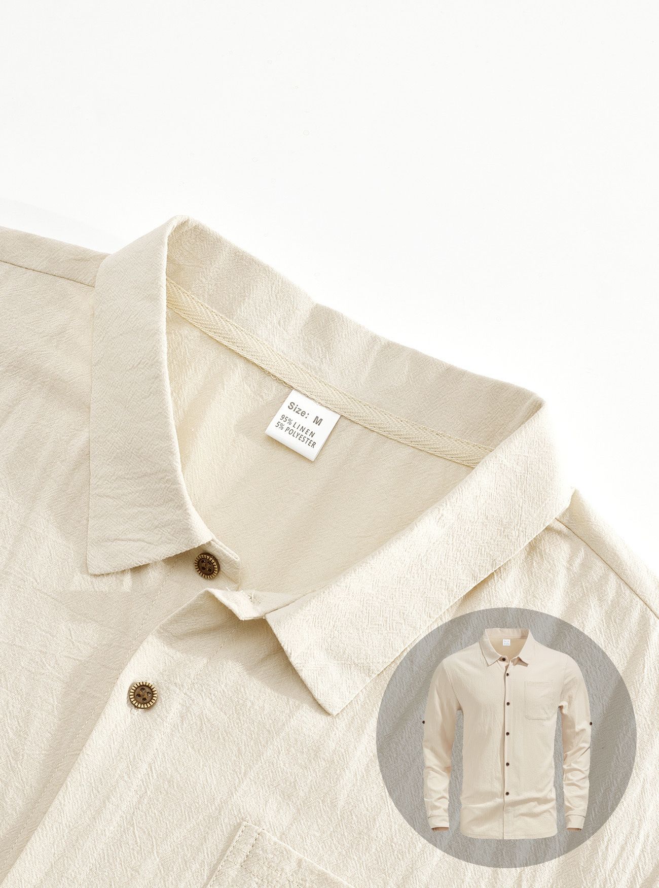 Men's Summer Linen Short Sleeve Open-Cardigan Casual Button-Up Beachwear Vacation Loose Shirt Men's Clothing Tops Shirts