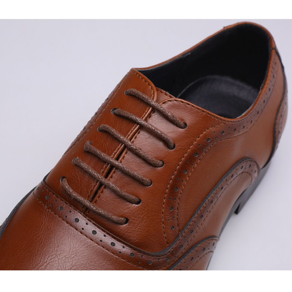 Shoes Men Leather Shoe Man New Fashion Men's Plus Size Formal Leather Shoes Brock Men's Shoes