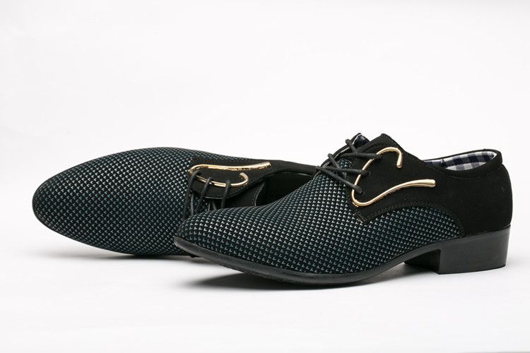 Shoes Men Leather Shoe Man Men's Plus Size Casual Leather Shoes Pointed Toe British Style Breathable Spring Autumn Men's Footwear Men's Shoes Oxfords