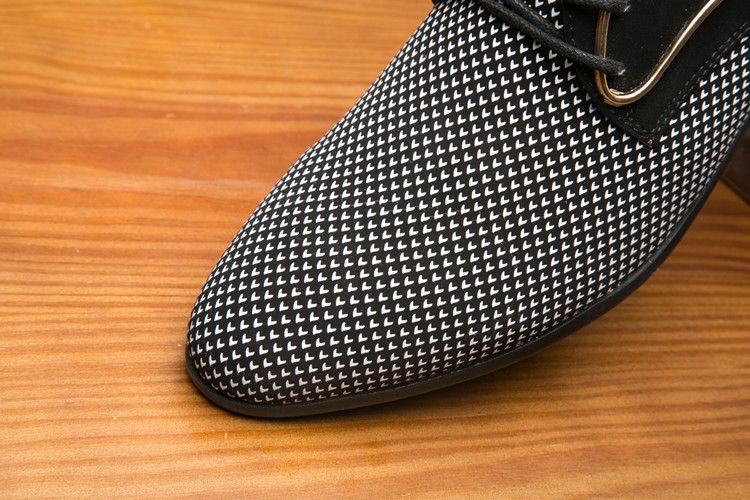 Shoes Men Leather Shoe Man Men's Plus Size Casual Leather Shoes Pointed Toe British Style Breathable Spring Autumn Men's Footwear Men's Shoes Oxfords