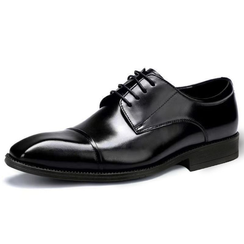 Shoes Men Leather Shoe Man Triple Junction Men's Leather Formal Shoes Classic Casual Wedding Shoes Men's Shoes Oxfords
