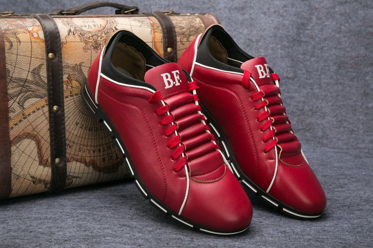 Shoes Men Leather Shoe Man Men's Casual Single Shoes Fashion British Sporty Style Leather Shoes Large Sizes for All Seasons Men's Shoes Oxfords