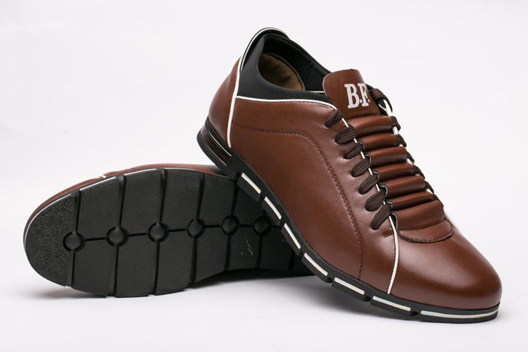 Shoes Men Leather Shoe Man Men's Casual Single Shoes Fashion British Sporty Style Leather Shoes Large Sizes for All Seasons Men's Shoes Oxfords