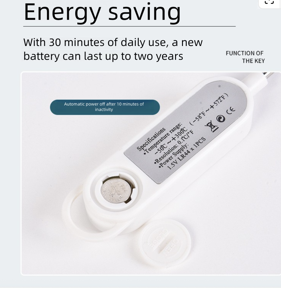 Thermometers Probe Type Food Thermometer Pen Type Barbecue BBQ Thermometer Oil Temperature Water Temperature Baking Electronic Thermometer