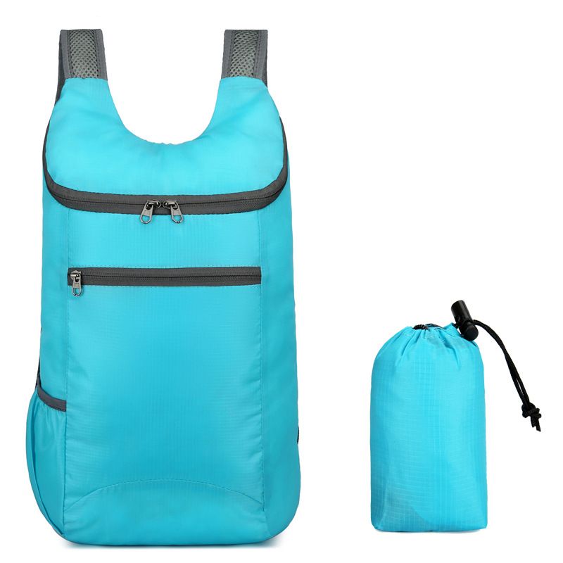 Small Waterproof Foldable Backpack Man Woman Lady Girl Travelling Bag Outdoor Folding Mini Bag Lightweight Travel Bag Fitness Sports Portable Backpack