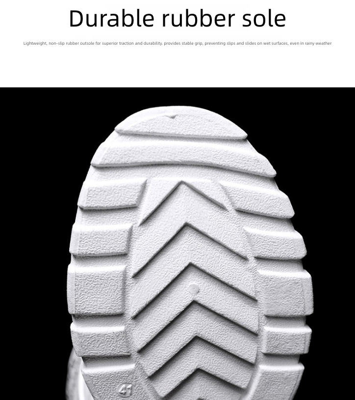 Men's Oversized Martin Boots Unisex Round-Toe High-Top Trendy Boots Military Style Men's Shoes