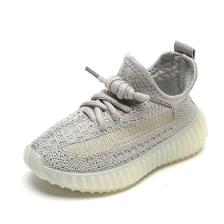 Kids Shoes Boys' Shoes Sneakers Children's Coconut Shoes Spring Autumn Boys' Sports Shoes Breathable Mesh Flyknit Girls' Casual Shoes Soft Sole Baby Shoes