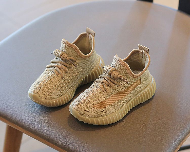 Kids Shoes Boys' Shoes Sneakers Children's Coconut Shoes Spring Autumn Boys' Sports Shoes Breathable Mesh Flyknit Girls' Casual Shoes Soft Sole Baby Shoes