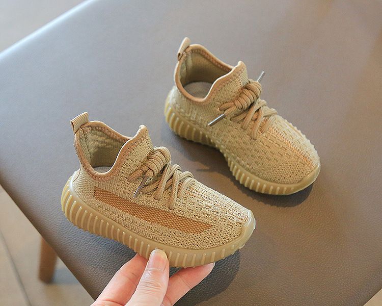 Kids Shoes Boys' Shoes Sneakers Children's Coconut Shoes Spring Autumn Boys' Sports Shoes Breathable Mesh Flyknit Girls' Casual Shoes Soft Sole Baby Shoes