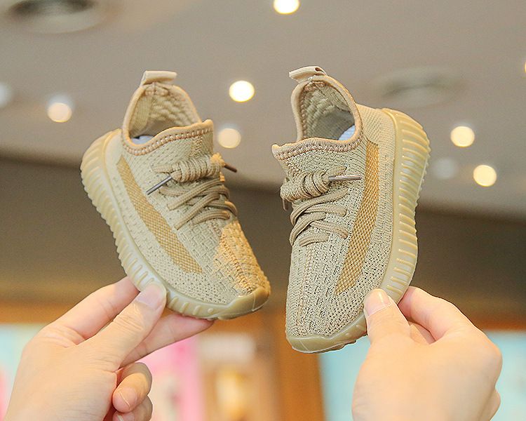 Kids Shoes Boys' Shoes Sneakers Children's Coconut Shoes Spring Autumn Boys' Sports Shoes Breathable Mesh Flyknit Girls' Casual Shoes Soft Sole Baby Shoes