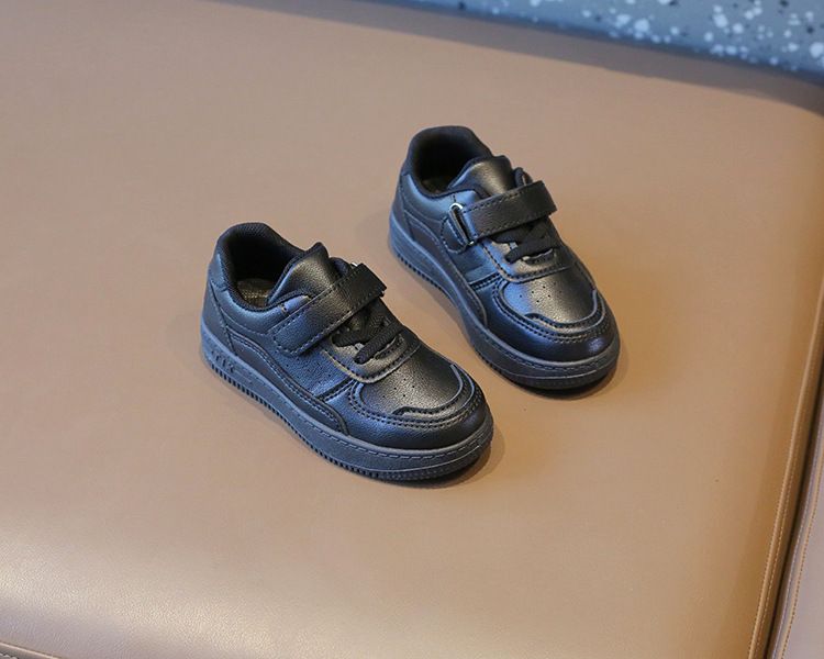 Kids Shoes Boys' Shoes Sneakers Children's White Sneakers New Spring Autumn Unisex Kids' Athletic Casual Board Shoes Leather Upper Soft Sole Baby Shoes