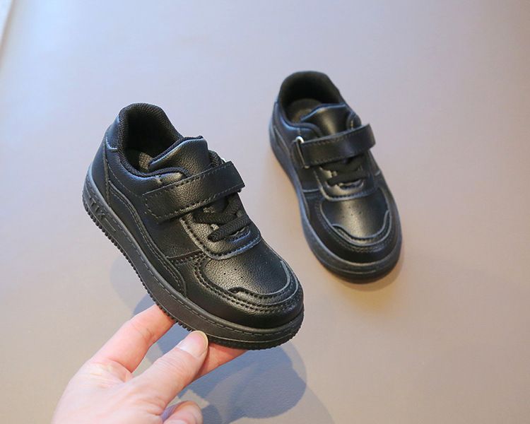 Kids Shoes Boys' Shoes Sneakers Children's White Sneakers New Spring Autumn Unisex Kids' Athletic Casual Board Shoes Leather Upper Soft Sole Baby Shoes